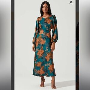 Quinn Floral Cutout Maxi Dress